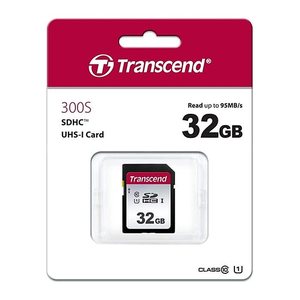 SD Card 32GB Transcend SDHC SDC300S 100/20 MB/s