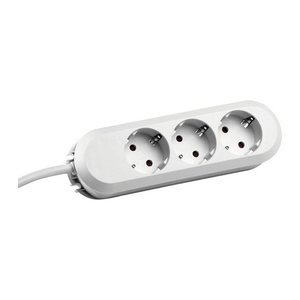BACHMANN SMART 3-fach Steckdosenleiste 3,0 m weiß