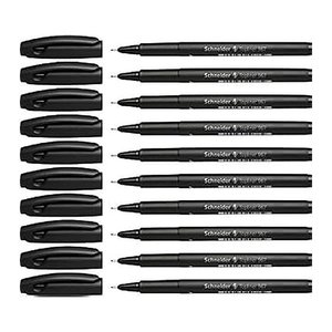 Schneider Topliner 967 Fineliner schwarz 0,4 mm, 10 St.