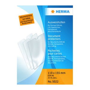 HERMA Ausweisetui transparent A6, 1 St.