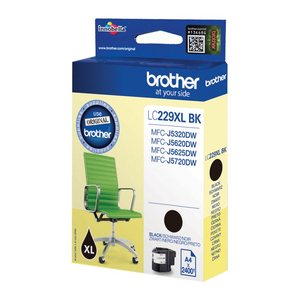 Patrone Brother LC-229XLBKBP MFC-J5620DW/J5625DW/J5720DW