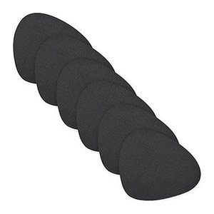 Zeller Untersetzer schwarz 12,0 x 10,0 cm, 6 St.