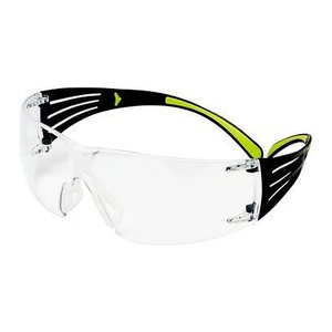3M Schutzbrille SecureFit schwarz, grün, 1 St.