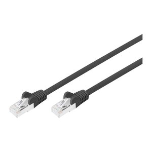 DIGITUS CAT6 RJ45 S/FTP Patchkabel 5,0m schwarz LSZH