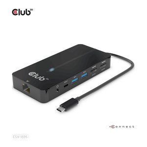 Club3D USB-C 7in1-HUB >2xHDMI/2xUSB/USB-C/LAN 4K60Hz PD100W retail