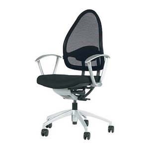 Topstar Bürostuhl OPEN BASE, J4700 S10 Kunstleder schwarz, Gestell silber