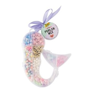 folia Perlen-Set Mermaid mehrfarbig