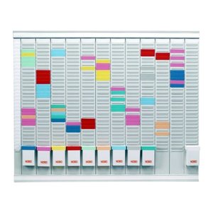 nobo Stecktafel 80,0 x 66,0 cm 12 Spalten