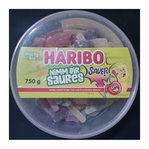 HARIBO Nimm Dir Saures Fruchtgummi 750,0 g, 1 Pack