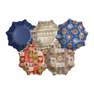 PAPSTAR Pappschalen mehrfarbig Ø 28,0 cm, 2 St.