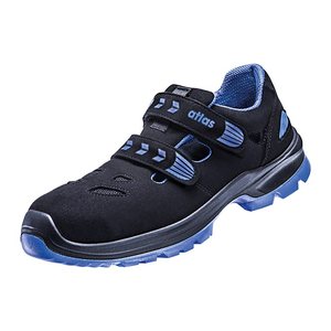 atlas® Herren S1P Sicherheitssandalen SL 465 XP ESD schwarz Größe 39, 1 Paar