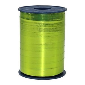 PRÄSENT Geschenkband MEXICO einseitig hochglanzbeschichtet/Rückseite matt apfelgrün 10,0 mm x 250,0 m