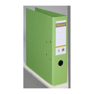 bene No.1 Ordner grün Karton 8,0 cm DIN A4, 1 St.