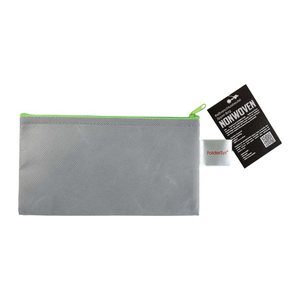 FolderSys Reißverschlussbeutel DIN A4 grau/grün 0,15 mm, 1 St.
