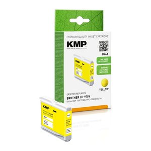 KMP Patrone Brother LC-970Y 300 S. yellow