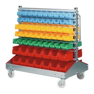 Allit Kleinteileregal ProfilPlus Depot 455925 silber 120,0 x 72,0 x 116,0 cm