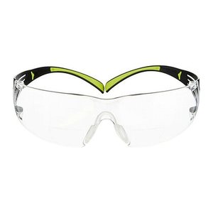 3M Schutzbrille SecureFit™ 425 Dioptrien +2,5 lime, schwarz, 1 St.