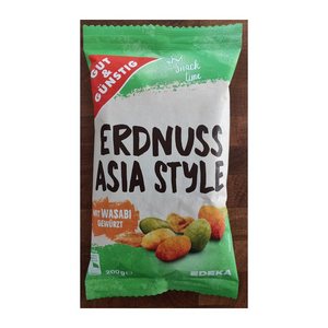 GUT&GÜNSTIG Erdnuss-Asia-Mix Erdnüsse 200,0 g, 1 St.