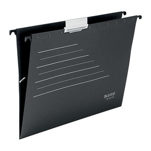 LEITZ Hängemappen ALPHA® recycle 1921 schwarz, 10 St.