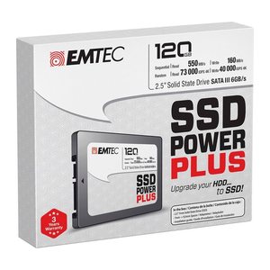 Emtec SSD 2.5" Sata X150 120GB Intern retail
