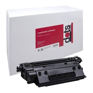 dots  schwarz Toner kompatibel zu HP 55X (CE255X)