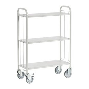 Rollcart Etagenwagen 08-7473 weiß 80,0 x 38,0 x 110,0 cm