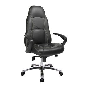 Topstar Chefsessel RS1, RS90F AD0 Leder schwarz, Gestell alu
