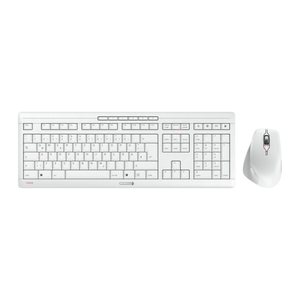 CHERRY STREAM DESKTOP COMFORT Tastatur-Maus-Set kabellos weiß