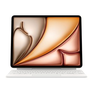 Apple Magic Keyboard Tablet-Tastatur weiß geeignet für Apple iPad Air 13" (M2), Apple iPad Air 13" (M3)