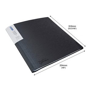 RAPESCO® Germ-Savvy™ Sichtbuch DIN A4, 100 Hüllen schwarz, 1 St.
