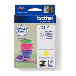 brother LC-221Y gelb Druckerpatrone