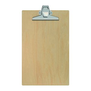 MAUL Klemmbrett MAULtilia 2394570 DIN A4 braun Holzhartfaser, 1 St.