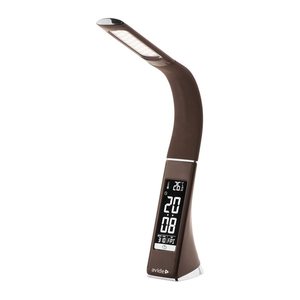 Avide LED Tischleuchte Business Kalender Braun 6W