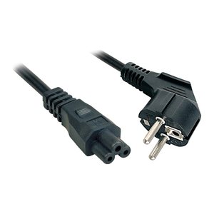LINDY IEC-Netzkabel 320-C5 f - Schuko m 2m
