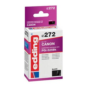 edding EDD-272 schwarz Druckerpatrone kompatibel zu Canon PGI-525 BK