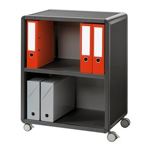 PAPERFLOW Wandprospekthalter Integral silber DIN A5 20 Fächern 116,0 x 7,0 x 69,0 cm, 5 St.