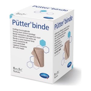 HARTMANN Kompressionsbinde  Pütterbinde® 9318083 beige 8,0 cm x 5,0 m, 1 St.