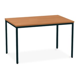 Besprechungstisch in verschiedenen Größen – G: Tiefschwarz (1200 x 800 x 750 mm)