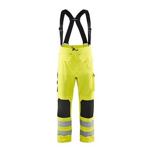 BLAKLÄDER® unisex Warnschutz-Latzhose 1302 gelb Größe M