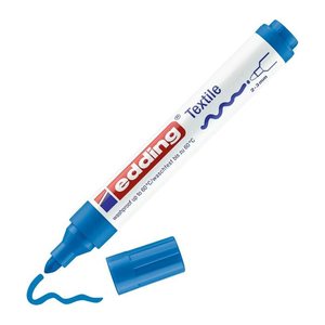 edding 4500 Textilmarker blau 2,0 - 3,0 mm, 1 St.