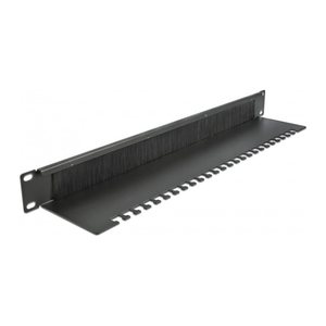 DELOCK 19" Kabelmanagement Bürstenleiste Kabelabfangpalette
