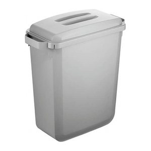 DURABLE DURABIN® ECO Mülleimer 60,0 l grau, 1 St.