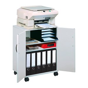 DURABLE Bürowagen grau 4 Ebenen 52,8 x 40,0 x 74,8 cm