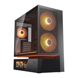 COUGAR Gehäuse Midi-Tower CFV235 Vision, ARGB, Mesh, Schwarz