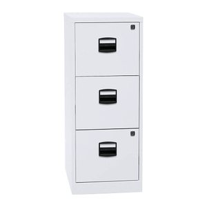 BISLEY Home PFA 3 Hängeregistraturschrank verkehrsweiß 3 Schubladen 41,3 x 40,0 x 101,5 cm, 1 St.