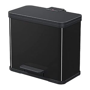 Hailo Öko Duo Plus L Mülleimer 17,0 + 9,0 l schwarz, 1 St.