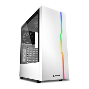 Sharkoon Gehäuse RGB Slider ATX 1xGlas weiß