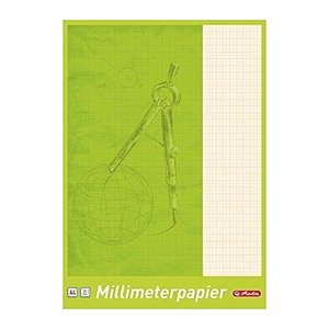 herlitz Millimeterblock DIN A4 Millimeter, 1 St.