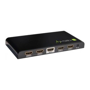 Techly HDMI Splitter 4K, UHD, 3D, 4 Wege