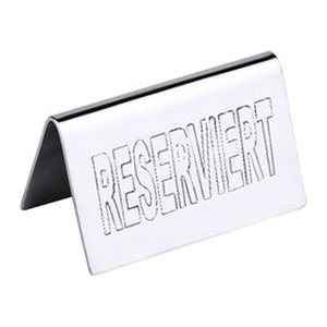 contacto RESERVIERT Tischnummern, 1 St.